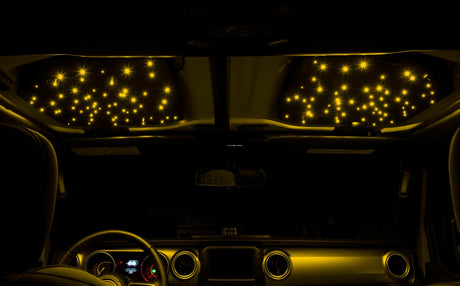 2018-2025 Wrangler JL Gladiator JT StarLINER Fiber Optic Hardtop Headliner ColorSHIFT - View 4 | Dirty Garage