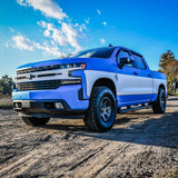 Westin 2019 Chevrolet Silverado/Sierra 1500 Crew Cab Non LD PRO TRAXX 5 Oval Nerf Step Bars - Black - View 5 | Dirty Garage