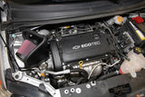 Universal 12 Sonic 1.8L Silver Typhoon Cold Air Intake - View 5 | Dirty Garage