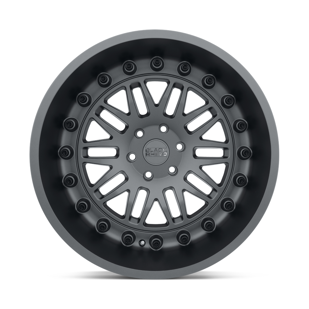 Black Rhino Fury Matte Gunmetal Wheel | Dirty Garage