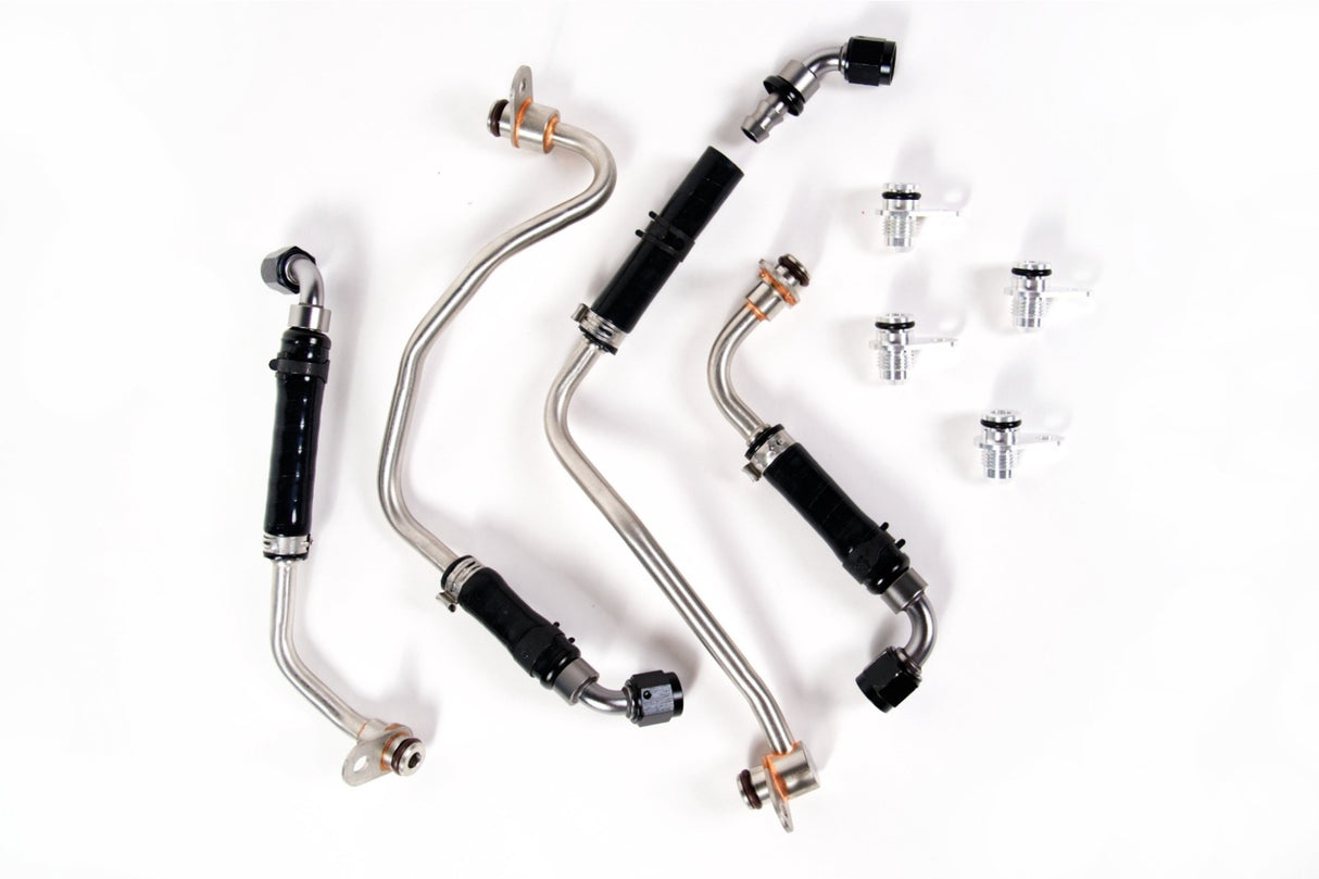 2017-2020 F-150/Raptor 3.5L EcoBoost Turbocharger Coolant Line Upgrade kit - View 2 | Dirty Garage