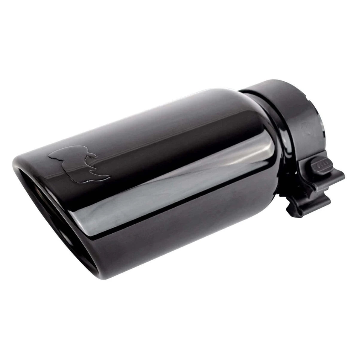 Universal Black Chrome Exhaust Tip 3 x 4 x 10 | Dirty Garage