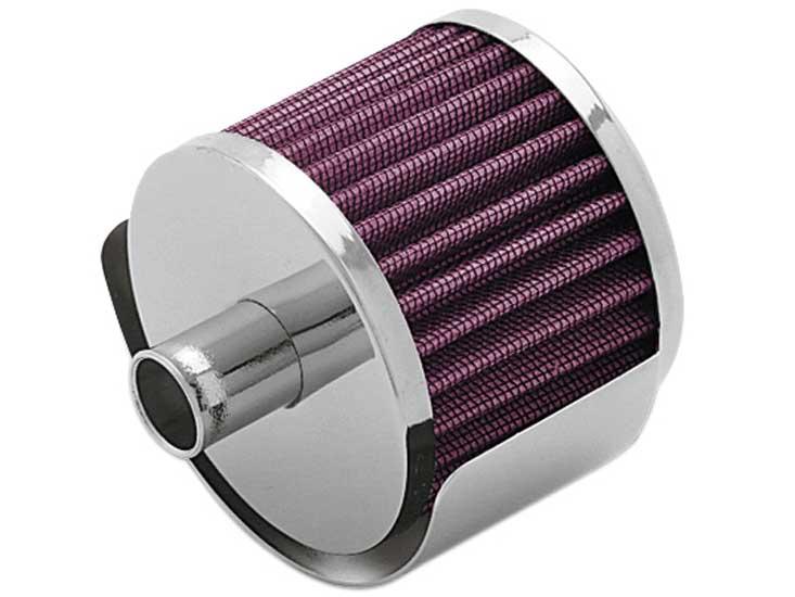 Universal 1.75 inch Vent 3 inch D 2.5 inch H Air Filter - Rubber Top - View 7 | Dirty Garage