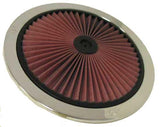Universal X-Stream Top Filter Red 11in/5.125in Neck Flange/3.5in Height - View 3 | Dirty Garage