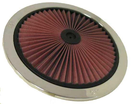 Universal X-Stream Top Filter Red 11in/5.125in Neck Flange/3.5in Height - View 3 | Dirty Garage