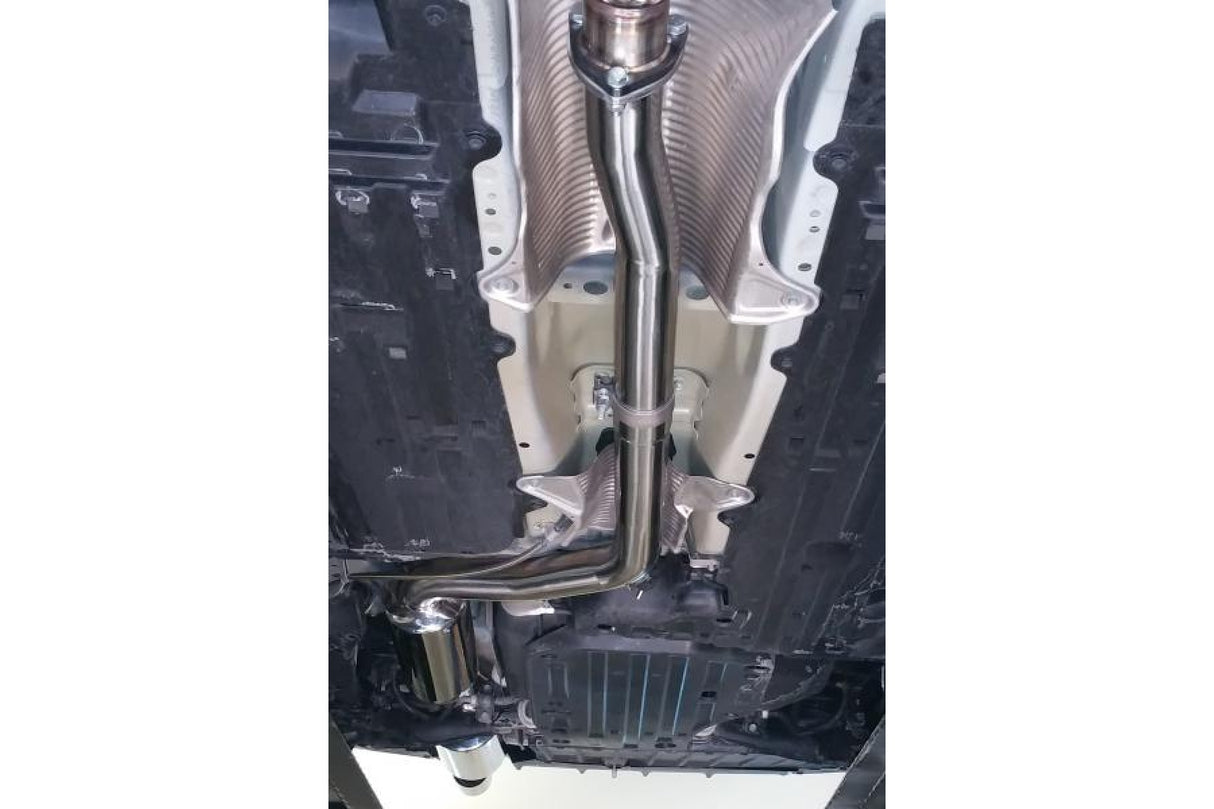 2012-2015 Civic Si 4-Door Sedan 9th Gen V-Band Exhaust System - View 5 | Dirty Garage
