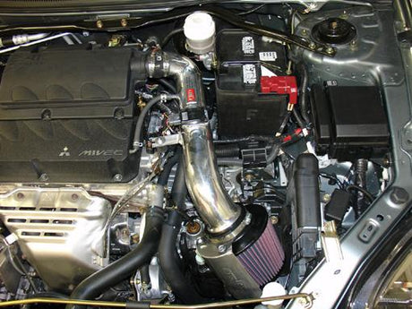 2006-2009 Eclipse 2.4L Polished Short Ram Intake - View 4 | Dirty Garage