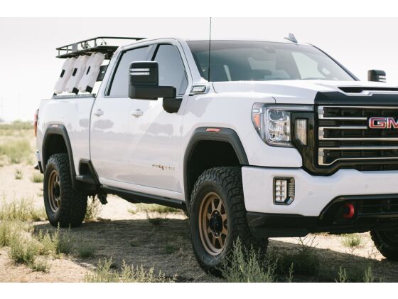2020-2026 GM HD 3" Front 1" Rear Performance Lift Kit w/ Fox 2.0 PS Shocks - View 4 | Dirty Garage