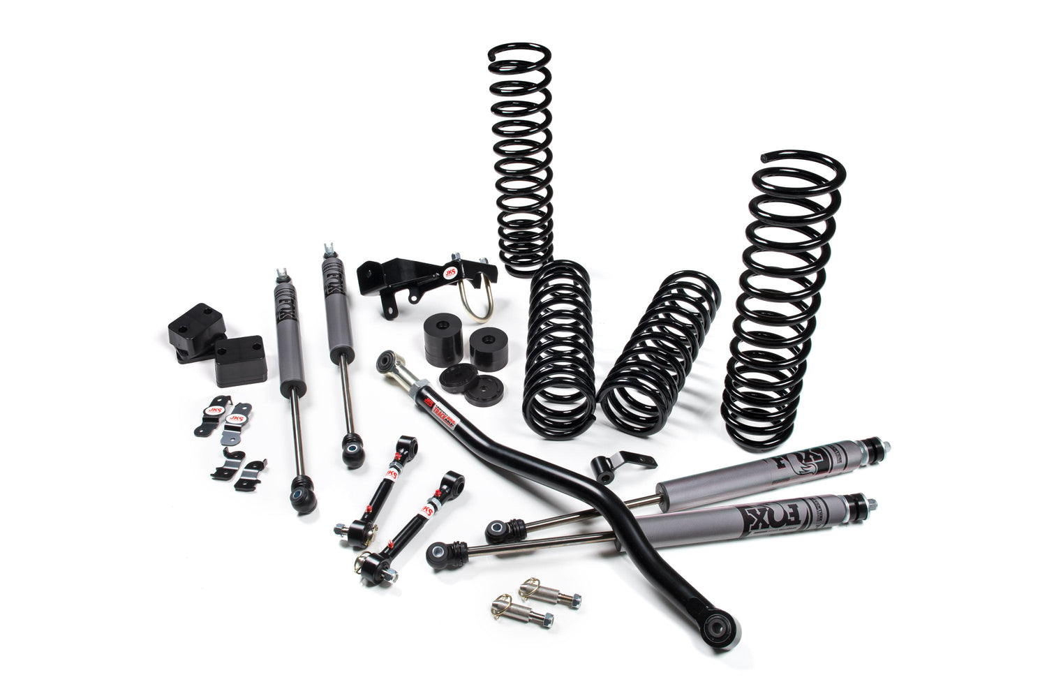 2007-2018 Wrangler JK 4-Door 3.5" Lift J-Venture Kit w/ FOX 2.5 Performance Elite