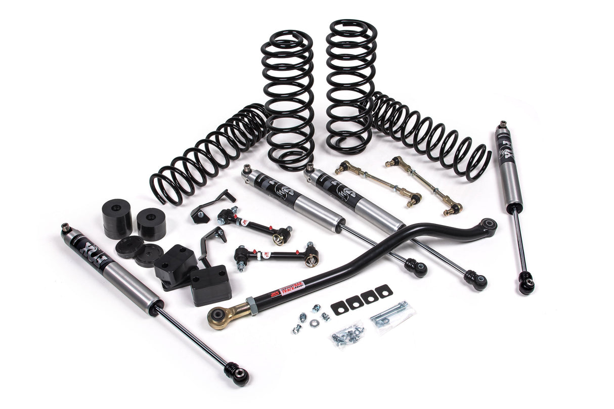 2018-2026 Wrangler JL 4-Door 2.5" Lift J-Venture Kit w/ Standard Rate Coils / FOX 2.5 IFP Performance Series