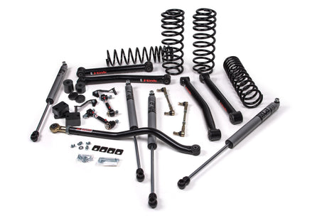 2018-2026 Wrangler JL 4-Door 3.5" Lift J-Konnect Kit w/ Standard Rate Coils / FOX 2.0 Performance Series