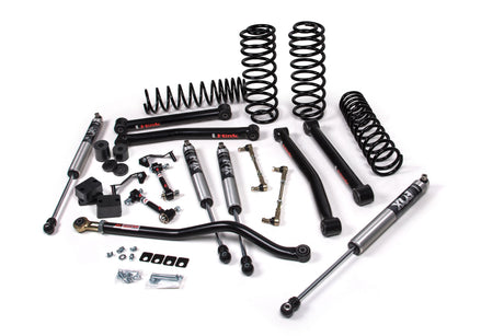 2018-2026 Wrangler JL 4-Door 3.5" Lift J-Konnect Kit w/ Standard Rate Coils / FOX 2.0 Performance Series