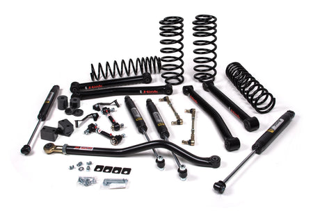 2018-2026 Wrangler JL 2-Door 3" Lift J-Konnect Kit w/ Standard Rate Coils / FOX 2.0 Adventure Series