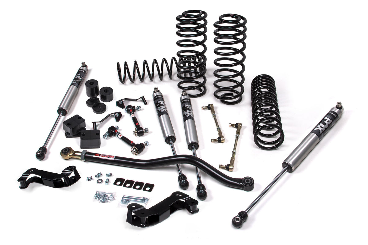 2018-2026 Wrangler JL 4-Door 2.5" Lift J-Kontrol Kit w/ Heavy Duty Rate Coils / Shock Relocation Bracket