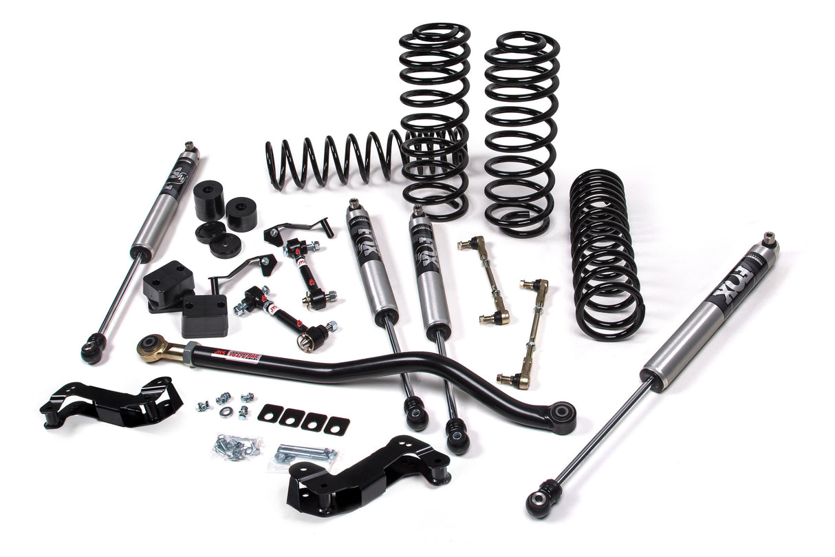 2018-2026 Wrangler JL 4-Door 3.5" Lift J-Kontrol Kit w/ Heavy Duty Rate Coils, Without Shocks (JSPEC142KNS)