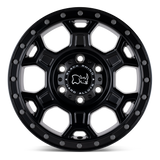 Black Rhino Midhill Matte Black w/ Gunmetal Bolts Wheel | Dirty Garage