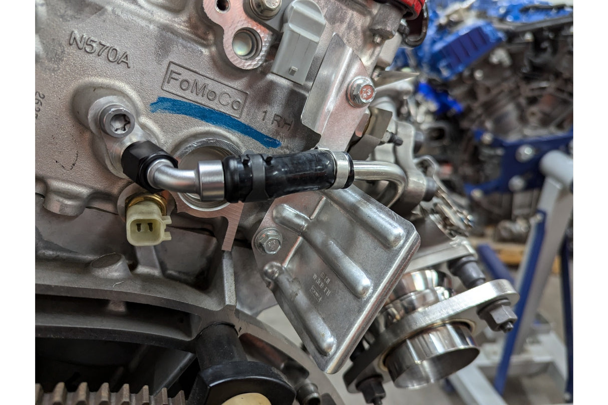 2017-2020 F-150/Raptor 3.5L EcoBoost Turbocharger Coolant Line Upgrade kit - View 4 | Dirty Garage