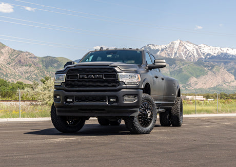 Ram 3500 dually on a ReadyLIFT 3" coil spring lift kit | Dirty Garage