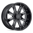 Black Rhino Sierra Gloss Black Milled Wheel | Dirty Garage
