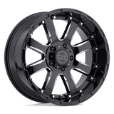 Black Rhino Sierra Gloss Black Milled Wheel | Dirty Garage