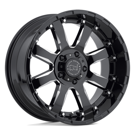 Black Rhino Sierra Gloss Black Milled Wheel | Dirty Garage
