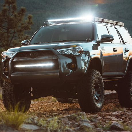 Universal 20" Spot Flood Combo SR Series LED Light Bar - View 3 | Dirty Garage